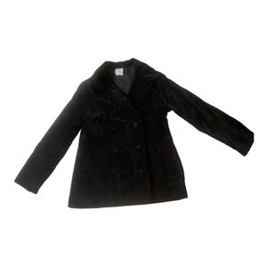KELLY'S KIDS Boutique Vintage Black Velvet Jacket/Blazer - Size Small (8-10)